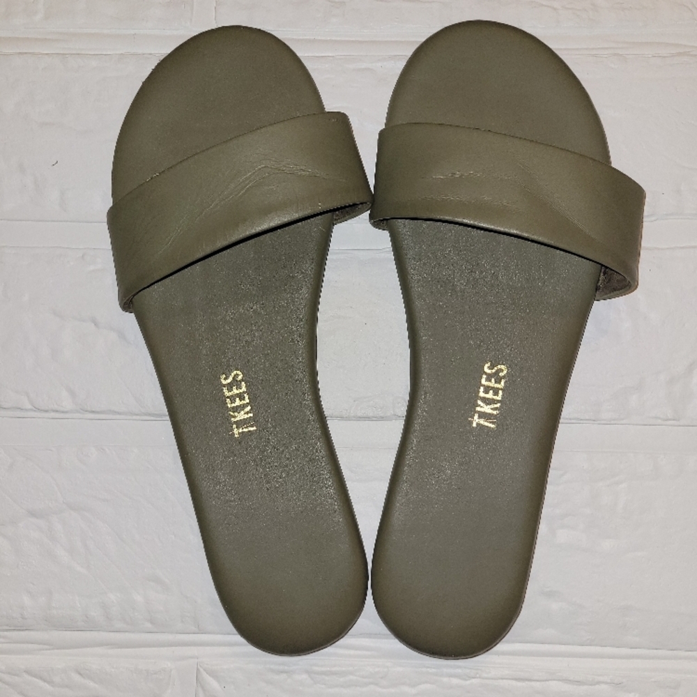 TKEES Olive Green Women's Sandals